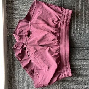 Magenta lululemon hotty hot shorts